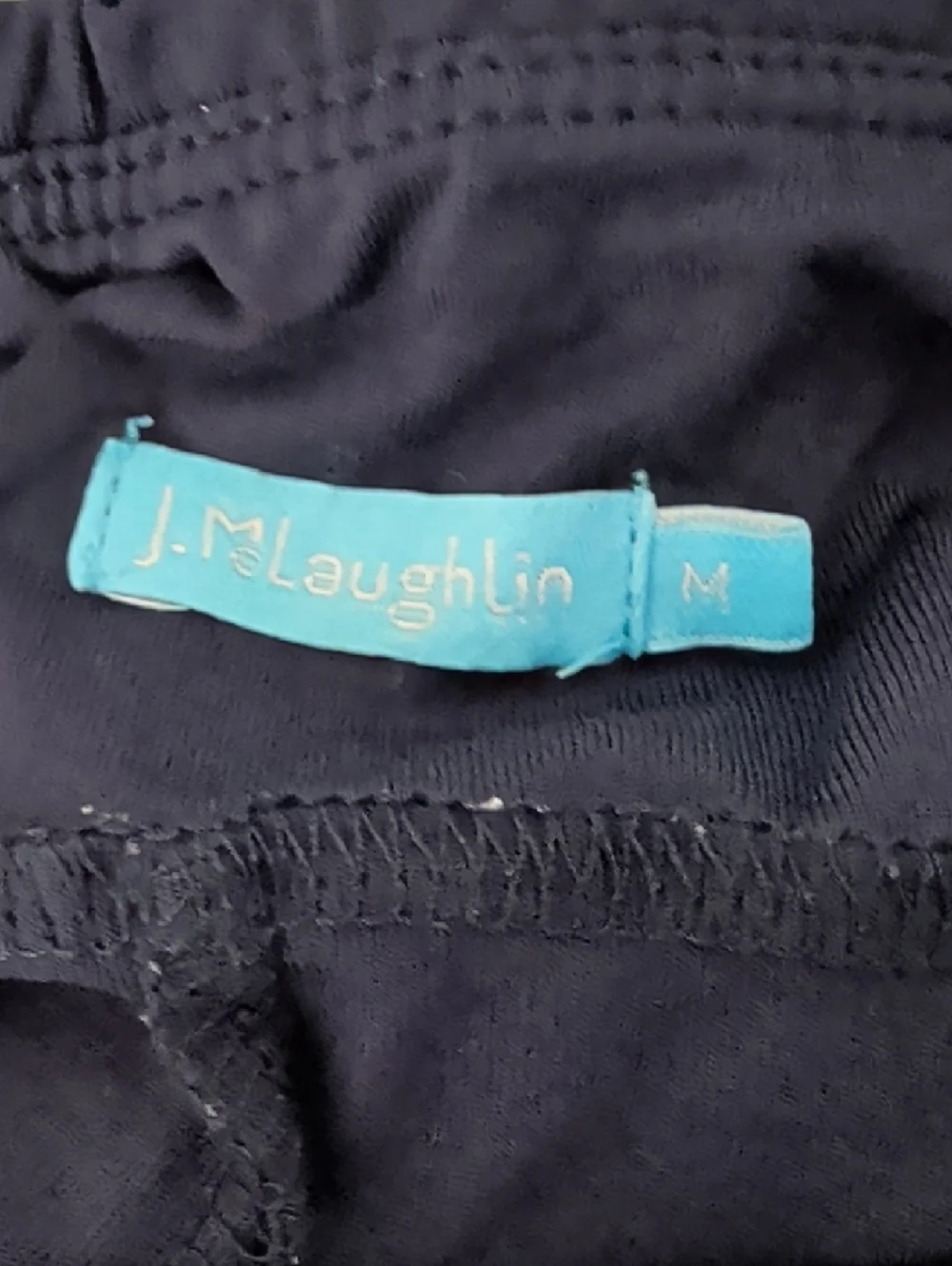 J. McLaughlin Women's Straight-Leg Pants in Navy - Picture 7 of 8